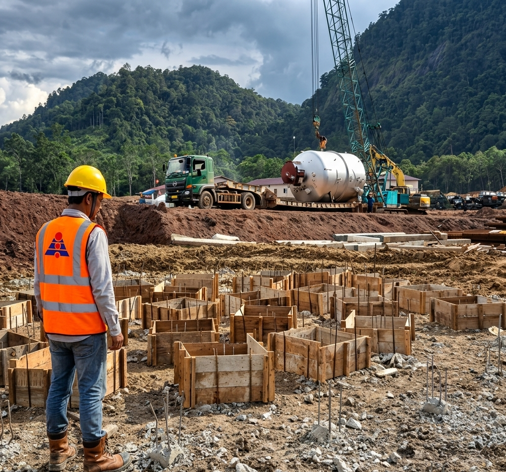 Foundation Work Preparation