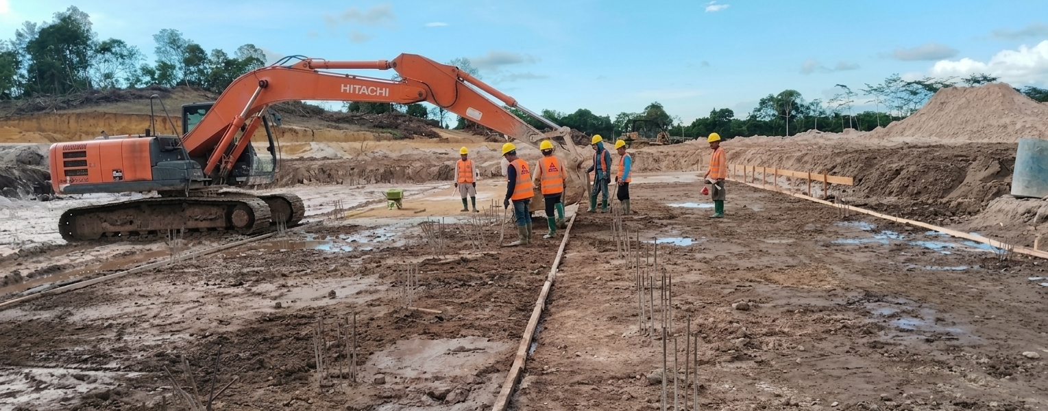 Pembangunan PMKS PT. CAS Sambas 2026